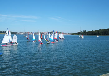 Sailing on Strangford Lough - a short drive form The Hill Cottage Accommodation